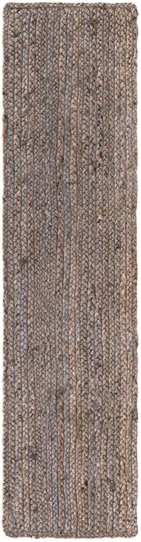 Gray 1' 2 x 5' 1 Braided Jute Table Runner