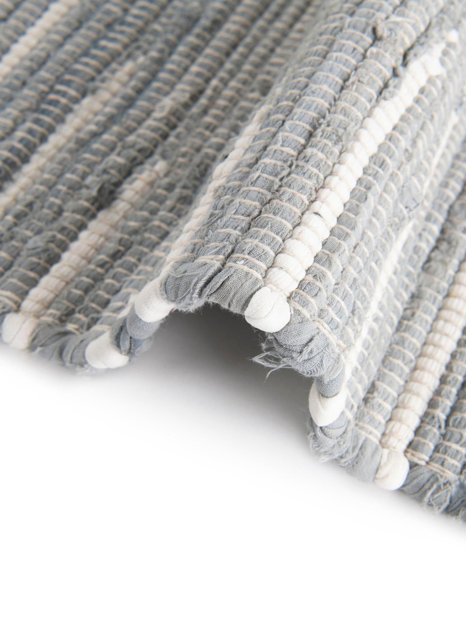 Light Gray 1' 2 x 8' Chindi Cotton Table Runner Area Rug Decorative Dining Room Kitchen All Natural Material Table Cover Interior Design Home Decor Carpet Mat for Sale at Rug Engine