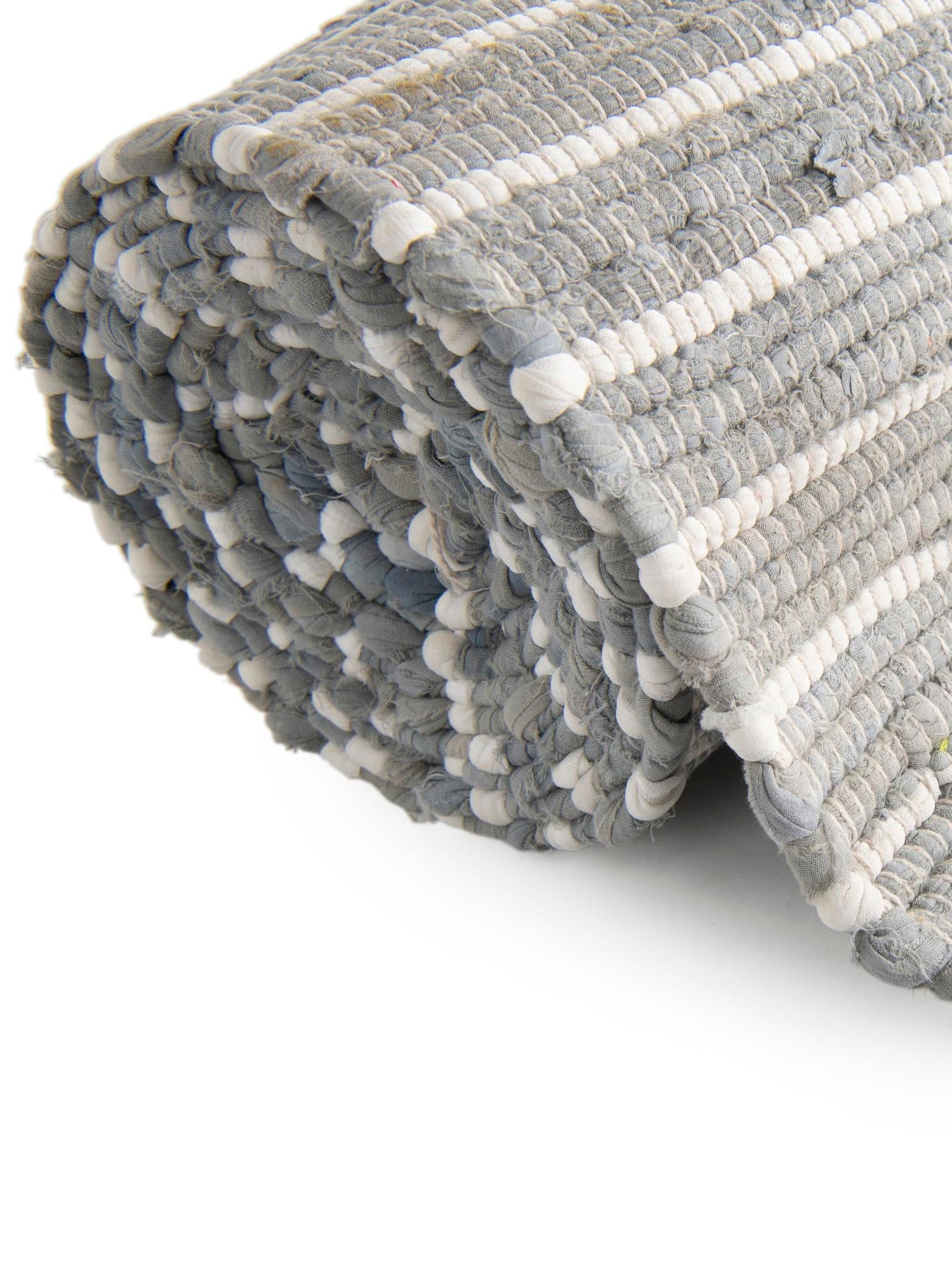 Light Gray 1' 2 x 8' Chindi Cotton Table Runner Area Rug Decorative Dining Room Kitchen All Natural Material Table Cover Interior Design Home Decor Carpet Mat for Sale at Rug Engine