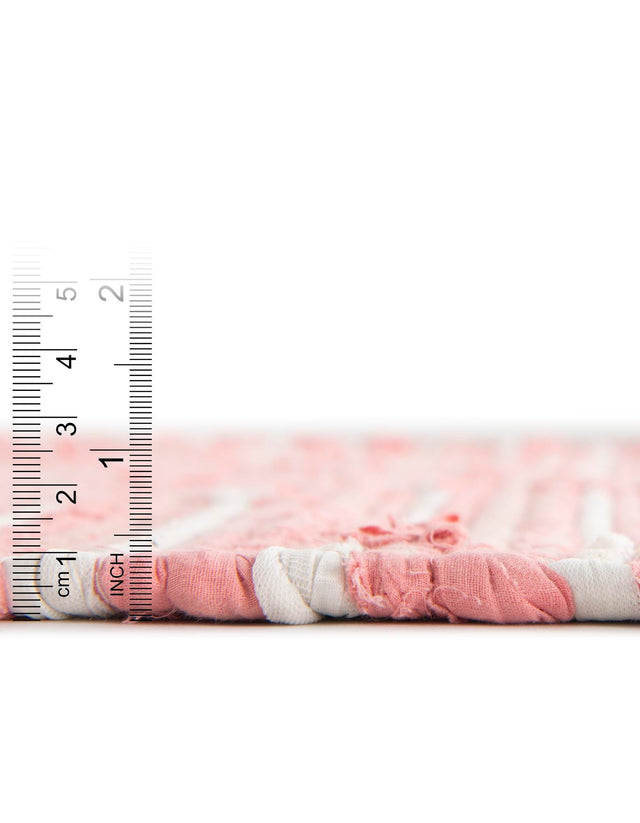 Rose 1' 2 x 4' 1 Chindi Cotton Table Runner