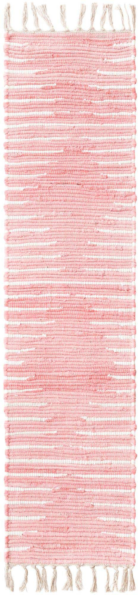 Rose 1' 2 x 5' 1 Chindi Cotton Table Runner
