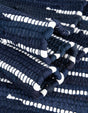 Navy Blue 1' 2 x 10' Chindi Cotton Table Runner