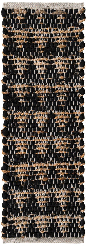 13 Pcs Black 1' x 2' 6 Chindi Jute Stair Treads