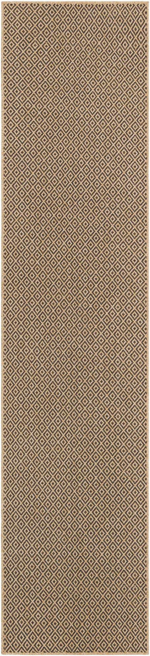 Natural and Brown 2' 9 x 12' Dunes Runner Area Rug 100% Polypropylene With Cotton Backing Carpet for Living, Dining, Office, Dorms, Bedrooms for Sale at Rug Engine