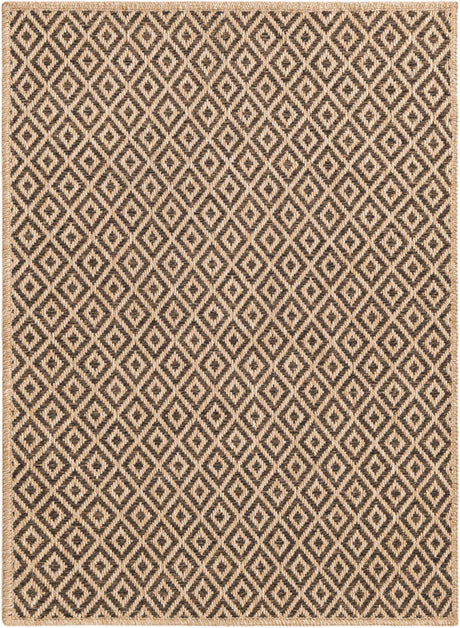 Natural and Brown 2' 2 x 3' 1 Dunes Rectangle Area Rug 100% Polypropylene With Cotton Backing Carpet for Living, Dining, Office, Dorms, Bedrooms for Sale at Rug Engine