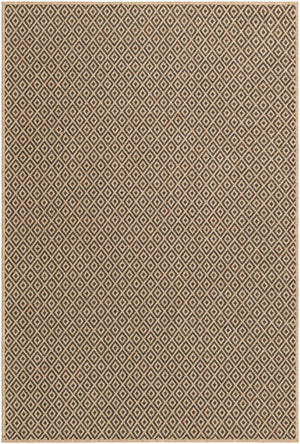 Natural and Brown 4' 3 x 6' 1 Dunes Rectangle Area Rug 100% Polypropylene With Cotton Backing Carpet for Living, Dining, Office, Dorms, Bedrooms for Sale at Rug Engine