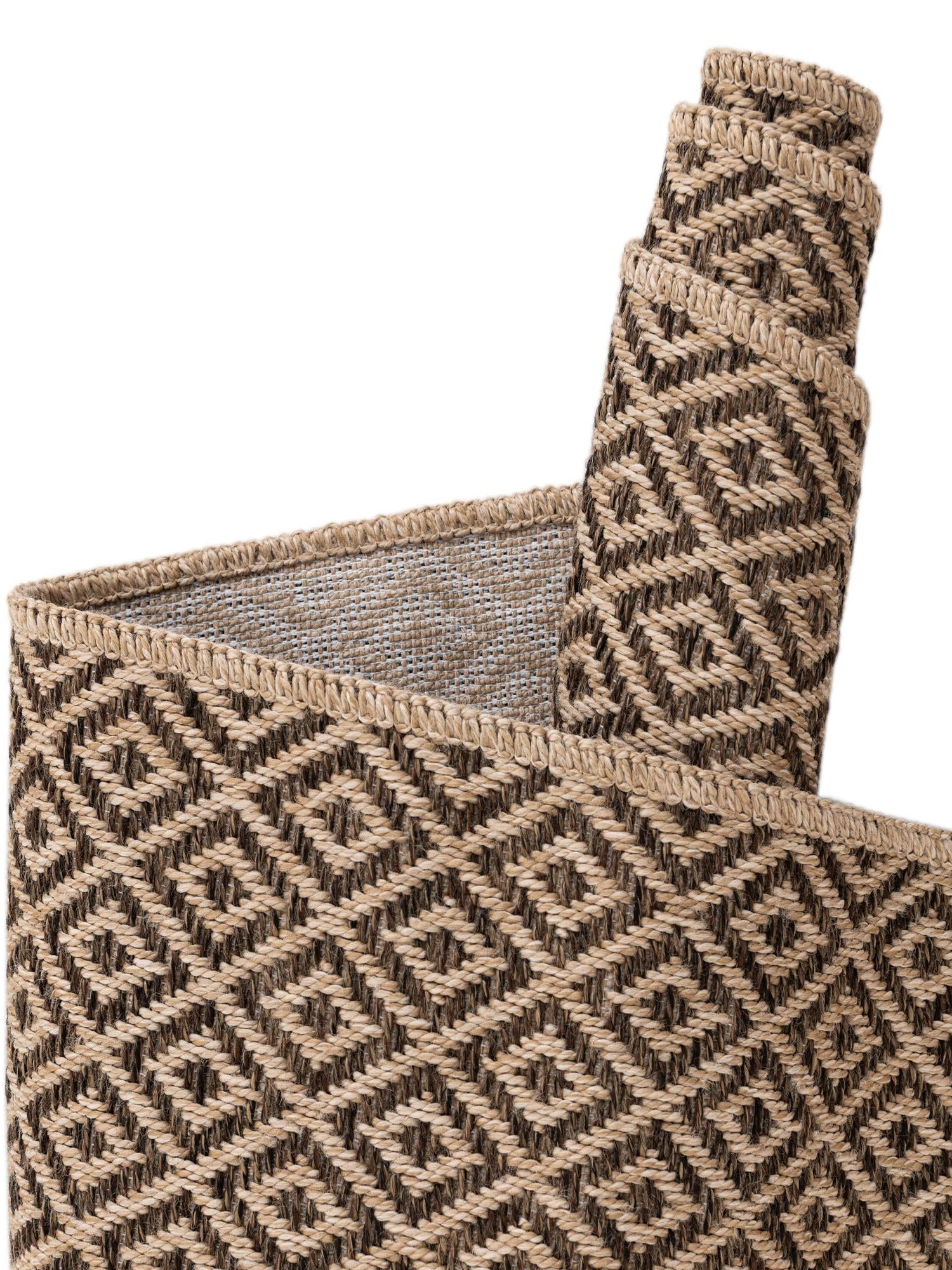 Natural and Brown 9' 2 x 12' Dunes Rectangle Area Rug 100% Polypropylene With Cotton Backing Carpet for Living, Dining, Office, Dorms, Bedrooms for Sale at Rug Engine