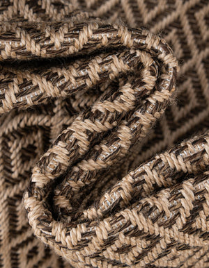 Natural and Brown 2' 9 x 12' Dunes Runner Area Rug 100% Polypropylene With Cotton Backing Carpet for Living, Dining, Office, Dorms, Bedrooms for Sale at Rug Engine