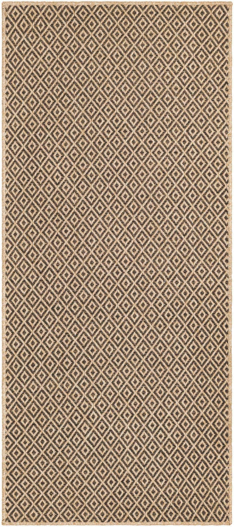 Natural and Brown 2' 9 x 6' 1 Dunes Runner Area Rug 100% Polypropylene With Cotton Backing Carpet for Living, Dining, Office, Dorms, Bedrooms for Sale at Rug Engine
