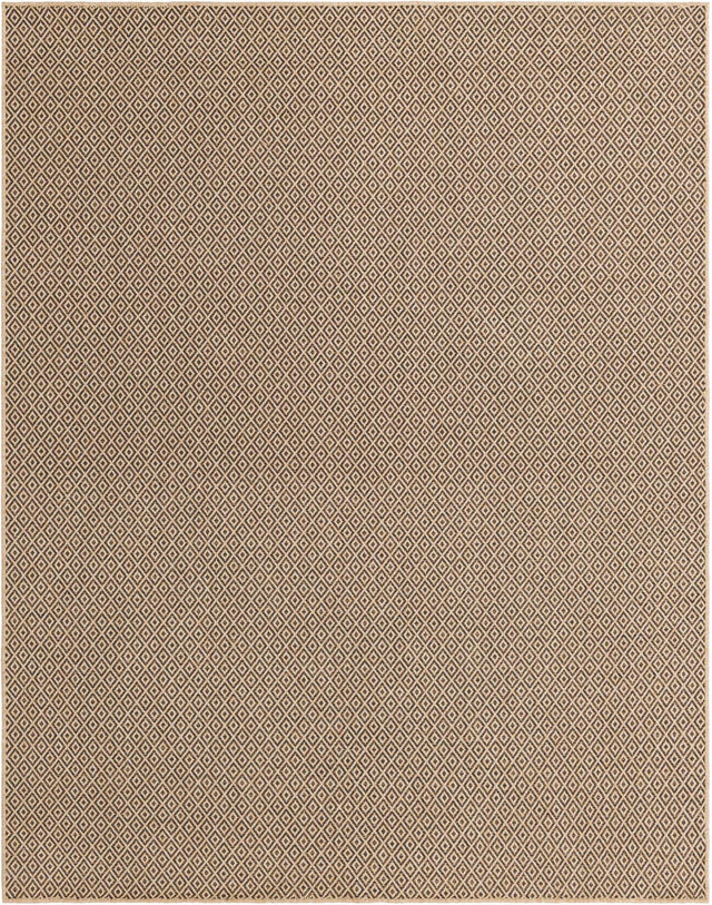 Natural and Brown 8' x 10' Dunes Rectangle Area Rug 100% Polypropylene With Cotton Backing Carpet for Living, Dining, Office, Dorms, Bedrooms for Sale at Rug Engine