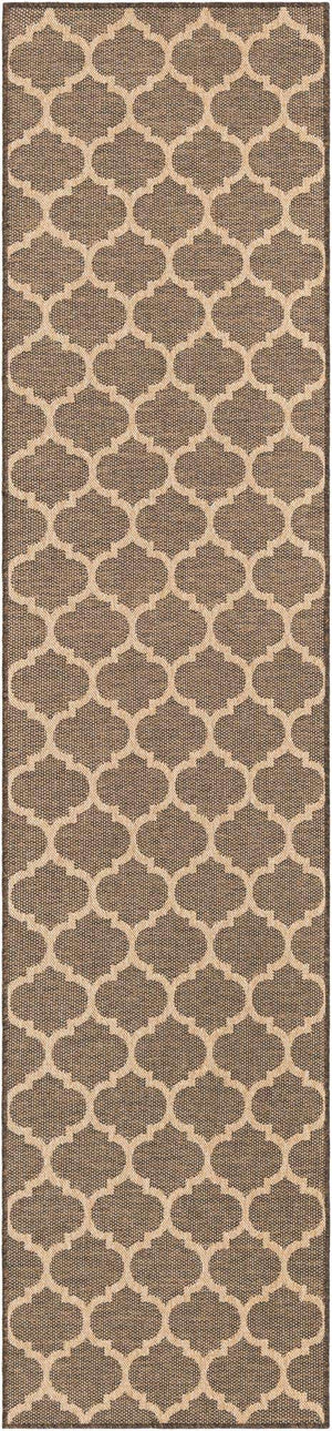Brown 2' 9 x 12' Dunes Runner Area Rug 100% Polypropylene With Cotton Backing Carpet for Living, Dining, Office, Dorms, Bedrooms for Sale at Rug Engine