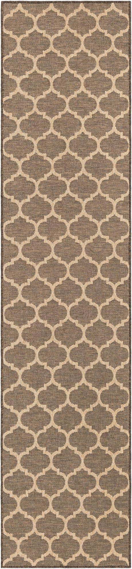 Brown 2' 9 x 12' Dunes Runner Area Rug 100% Polypropylene With Cotton Backing Carpet for Living, Dining, Office, Dorms, Bedrooms for Sale at Rug Engine