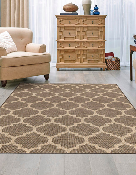 Brown 2' 4 x 3' 1 Dunes Rectangle Area Rug 100% Polypropylene With Cotton Backing Carpet for Living, Dining, Office, Dorms, Bedrooms for Sale at Rug Engine