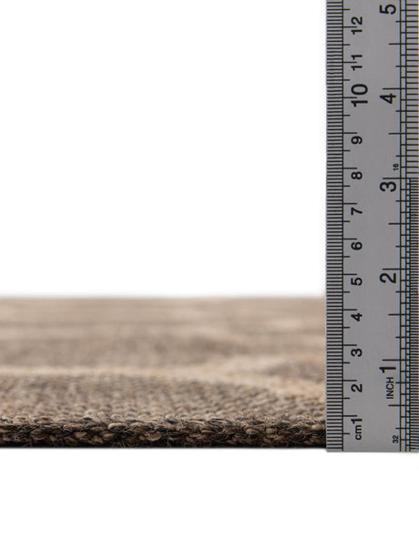 Brown 2' 4 x 3' 1 Dunes Rectangle Area Rug 100% Polypropylene With Cotton Backing Carpet for Living, Dining, Office, Dorms, Bedrooms for Sale at Rug Engine