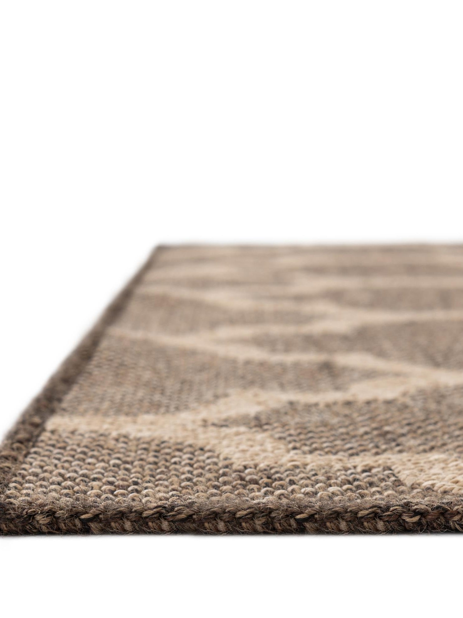 Brown 6' 1 x 9' Dunes Rectangle Area Rug 100% Polypropylene With Cotton Backing Carpet for Living, Dining, Office, Dorms, Bedrooms for Sale at Rug Engine