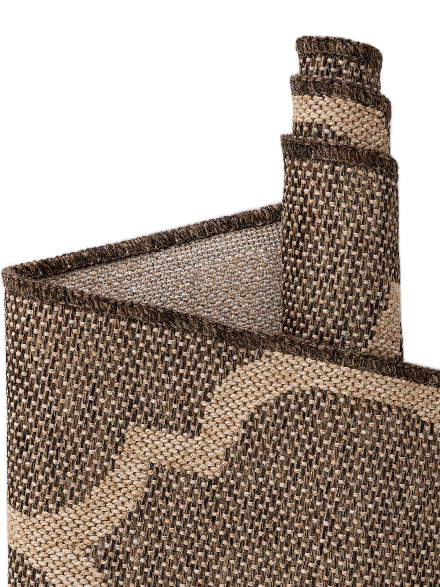 Brown 5' 5 x 8' Dunes Rectangle Area Rug 100% Polypropylene With Cotton Backing Carpet for Living, Dining, Office, Dorms, Bedrooms for Sale at Rug Engine
