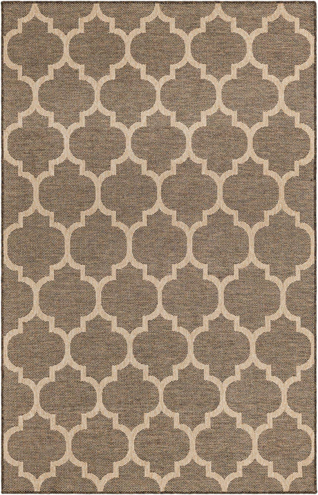 Brown 5' 5 x 8' Dunes Rectangle Area Rug 100% Polypropylene With Cotton Backing Carpet for Living, Dining, Office, Dorms, Bedrooms for Sale at Rug Engine