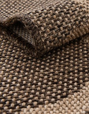 Brown 2' 9 x 12' Dunes Runner Area Rug 100% Polypropylene With Cotton Backing Carpet for Living, Dining, Office, Dorms, Bedrooms for Sale at Rug Engine