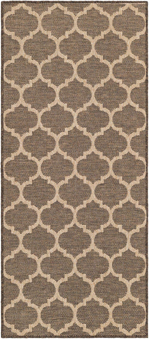 Brown 2' 9 x 6' 1 Dunes Runner Area Rug 100% Polypropylene With Cotton Backing Carpet for Living, Dining, Office, Dorms, Bedrooms for Sale at Rug Engine