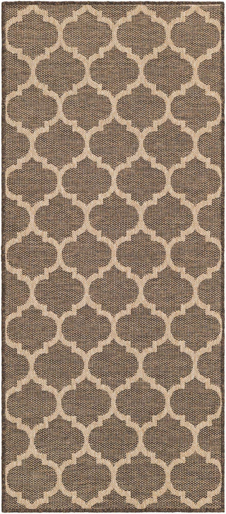 Brown 2' 9 x 6' 1 Dunes Runner Area Rug 100% Polypropylene With Cotton Backing Carpet for Living, Dining, Office, Dorms, Bedrooms for Sale at Rug Engine