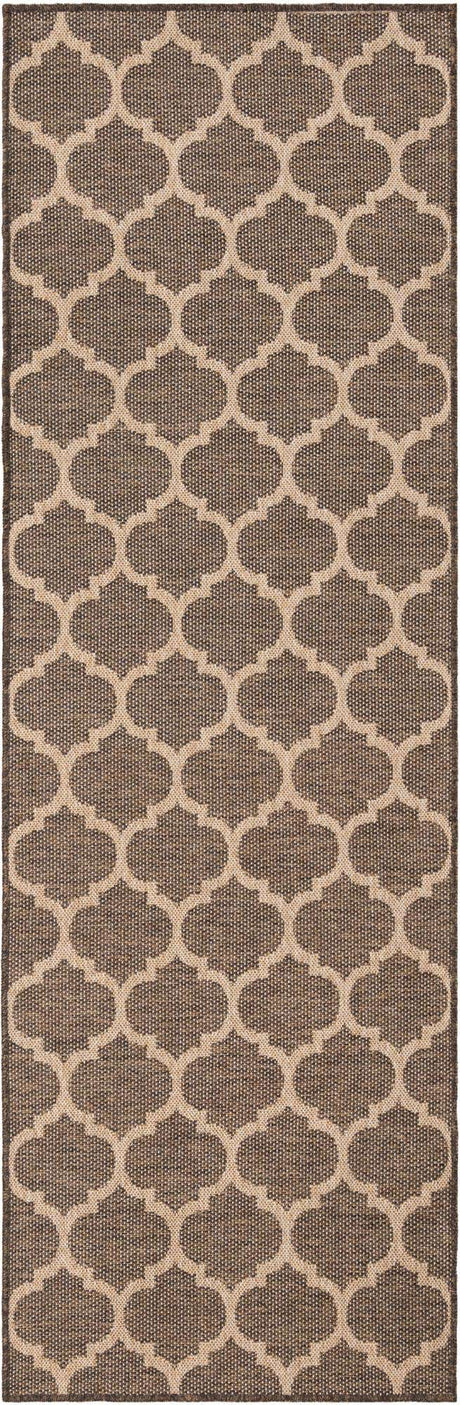 Brown 2' 9 x 8' Dunes Runner Area Rug 100% Polypropylene With Cotton Backing Carpet for Living, Dining, Office, Dorms, Bedrooms for Sale at Rug Engine