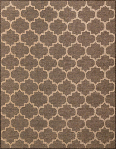 Brown 8' x 10' Dunes Rectangle Area Rug 100% Polypropylene With Cotton Backing Carpet for Living, Dining, Office, Dorms, Bedrooms for Sale at Rug Engine