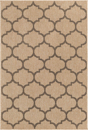 Natural 4' 3 x 6' 1 Dunes Rectangle Area Rug 100% Polypropylene With Cotton Backing Carpet for Living, Dining, Office, Dorms, Bedrooms for Sale at Rug Engine