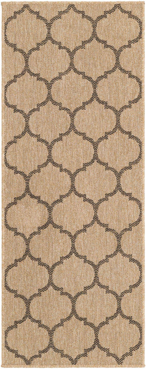 Natural 2' x 5' 3 Dunes Runner Area Rug 100% Polypropylene With Cotton Backing Carpet for Living, Dining, Office, Dorms, Bedrooms for Sale at Rug Engine