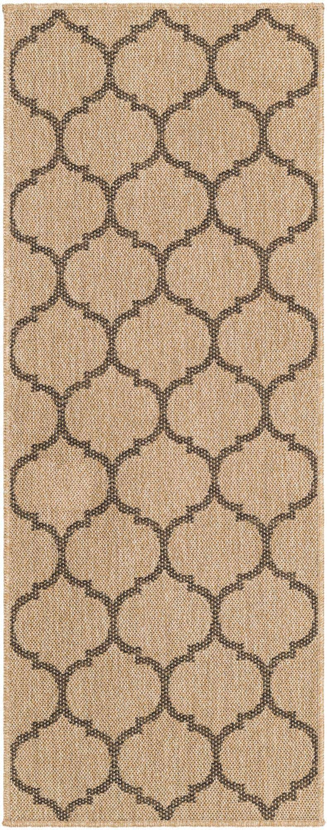 Natural 2' x 5' 3 Dunes Runner Area Rug 100% Polypropylene With Cotton Backing Carpet for Living, Dining, Office, Dorms, Bedrooms for Sale at Rug Engine
