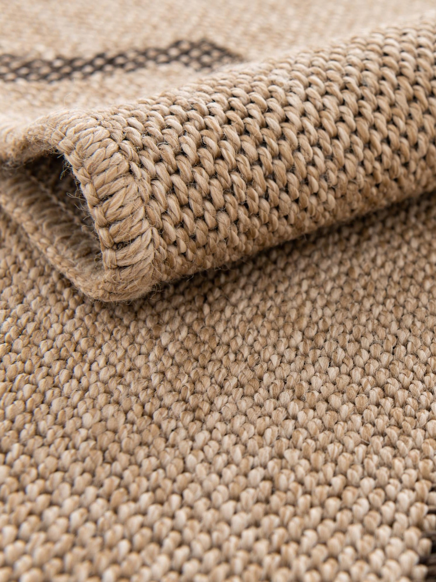 Natural 5' 5 x 8' Dunes Rectangle Area Rug 100% Polypropylene With Cotton Backing Carpet for Living, Dining, Office, Dorms, Bedrooms for Sale at Rug Engine
