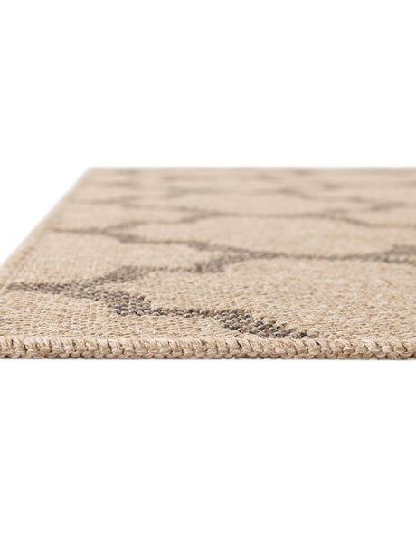 Natural 6' 3 x 9' Dunes Rectangle Area Rug 100% Polypropylene With Cotton Backing Carpet for Living, Dining, Office, Dorms, Bedrooms for Sale at Rug Engine