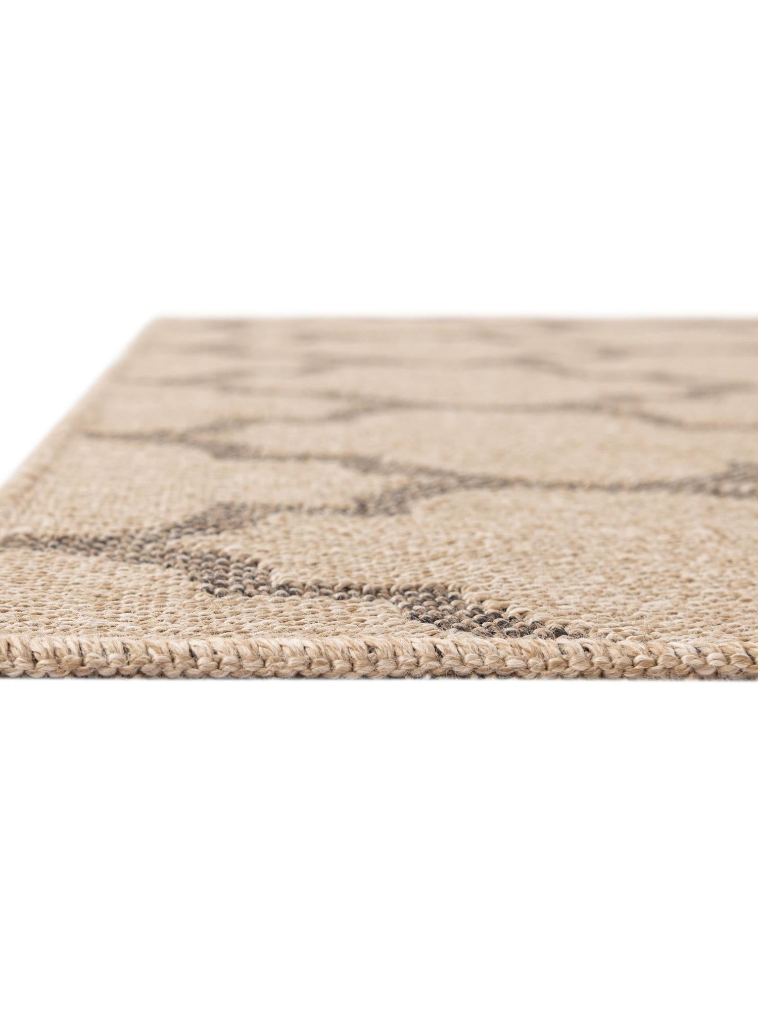 Natural 2' 2 x 3' 1 Dunes Rectangle Area Rug 100% Polypropylene With Cotton Backing Carpet for Living, Dining, Office, Dorms, Bedrooms for Sale at Rug Engine