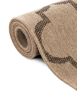 Natural 6' 3 x 9' Dunes Rectangle Area Rug 100% Polypropylene With Cotton Backing Carpet for Living, Dining, Office, Dorms, Bedrooms for Sale at Rug Engine