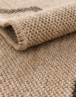 Natural 12' 2 x 12' 2 Dunes Square Area Rug 100% Polypropylene With Cotton Backing Carpet for Living, Dining, Office, Dorms, Bedrooms for Sale at Rug Engine