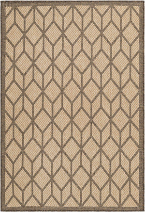 Natural 4' 1 x 6' 1 Dunes Rectangle Area Rug 100% Polypropylene With Cotton Backing Carpet for Living, Dining, Office, Dorms, Bedrooms for Sale at Rug Engine