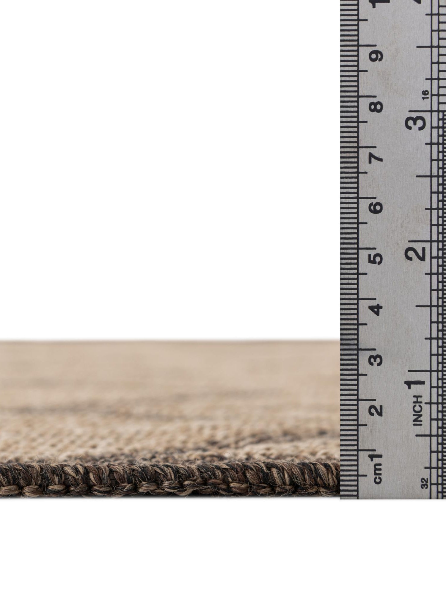 Natural 6' 3 x 9' Dunes Rectangle Area Rug 100% Polypropylene With Cotton Backing Carpet for Living, Dining, Office, Dorms, Bedrooms for Sale at Rug Engine