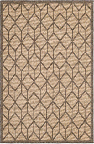 Natural 5' 5 x 8' Dunes Rectangle Area Rug 100% Polypropylene With Cotton Backing Carpet for Living, Dining, Office, Dorms, Bedrooms for Sale at Rug Engine