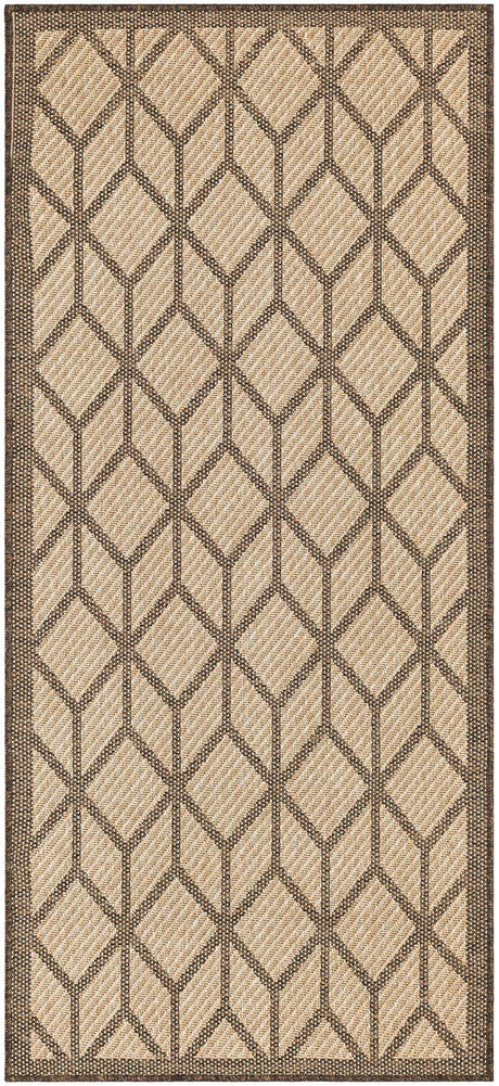 Natural 2' 9 x 6' 1 Dunes Runner Area Rug 100% Polypropylene With Cotton Backing Carpet for Living, Dining, Office, Dorms, Bedrooms for Sale at Rug Engine