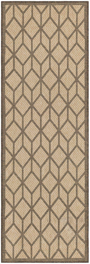 Natural 2' 9 x 8' Dunes Runner Area Rug 100% Polypropylene With Cotton Backing Carpet for Living, Dining, Office, Dorms, Bedrooms for Sale at Rug Engine