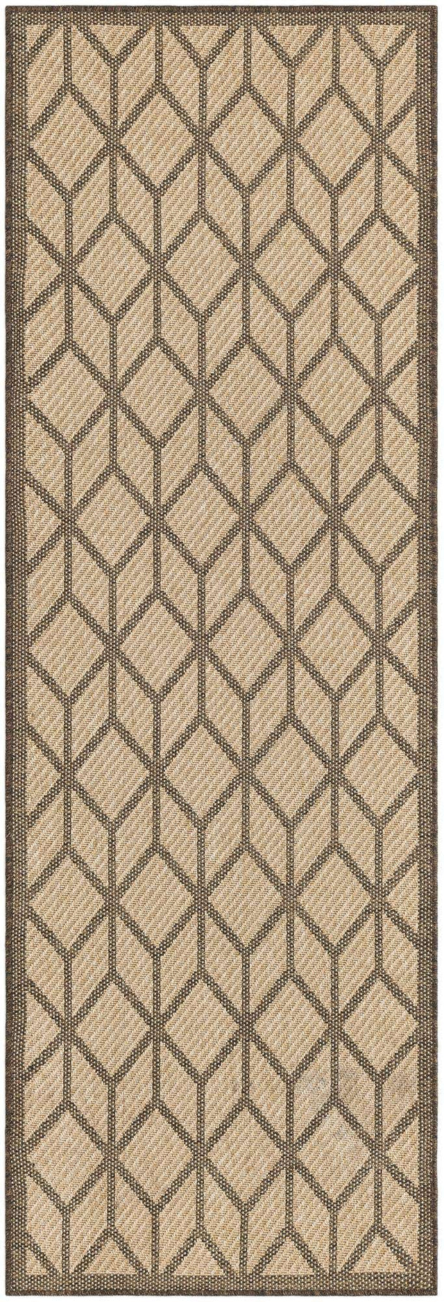 Natural 2' 9 x 8' Dunes Runner Area Rug 100% Polypropylene With Cotton Backing Carpet for Living, Dining, Office, Dorms, Bedrooms for Sale at Rug Engine