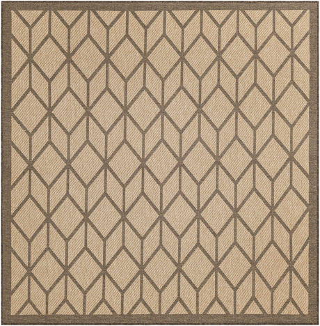 Mustard Yellow 8' x 8' Dunes Square Area Rug 100% Polypropylene With Cotton Backing Carpet for Living, Dining, Office, Dorms, Bedrooms for Sale at Rug Engine