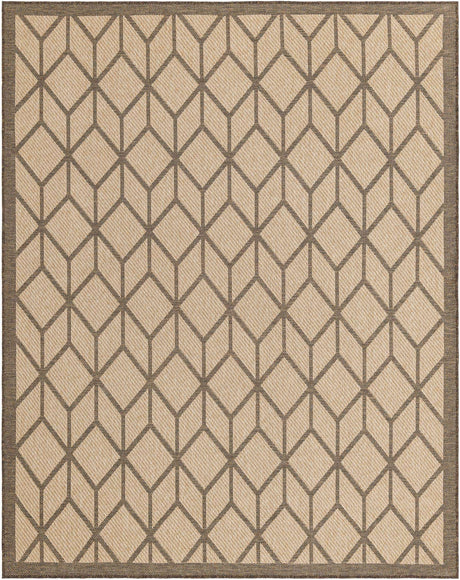 Natural 8' x 10' Dunes Rectangle Area Rug 100% Polypropylene With Cotton Backing Carpet for Living, Dining, Office, Dorms, Bedrooms for Sale at Rug Engine