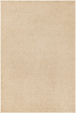 Natural 4' 1 x 6' 1 Dunes Rectangle Area Rug 100% Polypropylene With Cotton Backing Carpet for Living, Dining, Office, Dorms, Bedrooms for Sale at Rug Engine