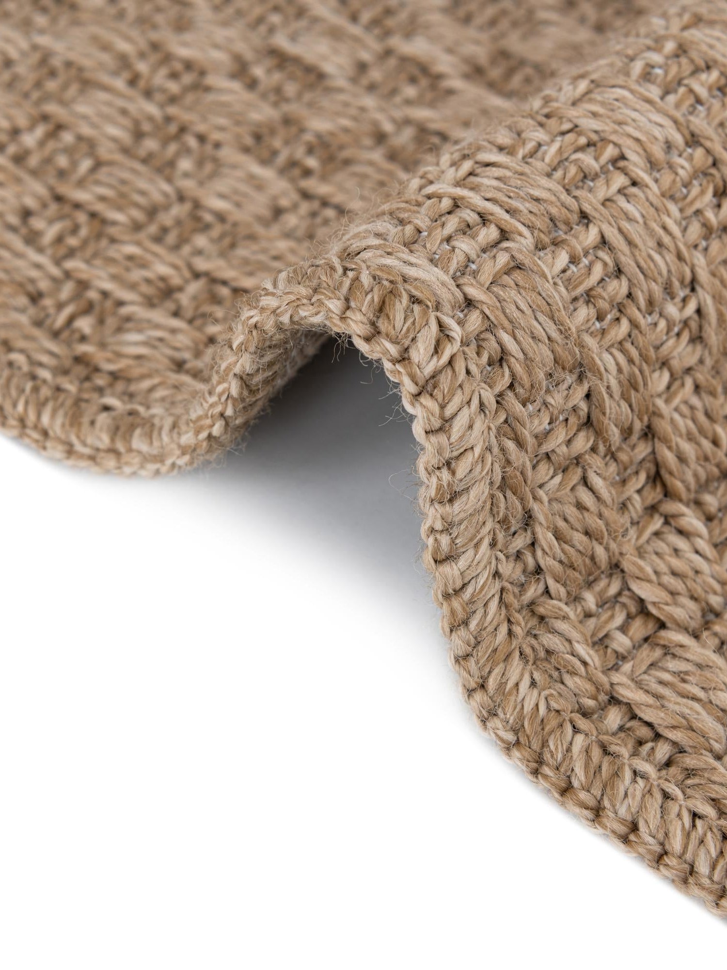 Natural 9' x 12' Dunes Rectangle Area Rug 100% Polypropylene With Cotton Backing Carpet for Living, Dining, Office, Dorms, Bedrooms for Sale at Rug Engine