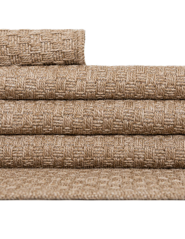 Natural 10' x 14' 1 Dunes Rectangle Area Rug 100% Polypropylene With Cotton Backing Carpet for Living, Dining, Office, Dorms, Bedrooms for Sale at Rug Engine