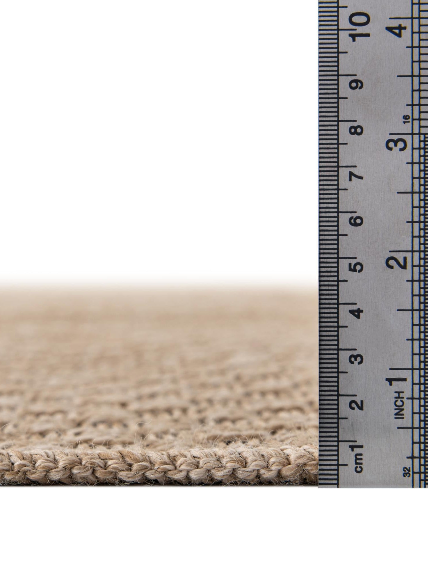 Natural 2' 7 x 12' Dunes Runner Area Rug 100% Polypropylene With Cotton Backing Carpet for Living, Dining, Office, Dorms, Bedrooms for Sale at Rug Engine