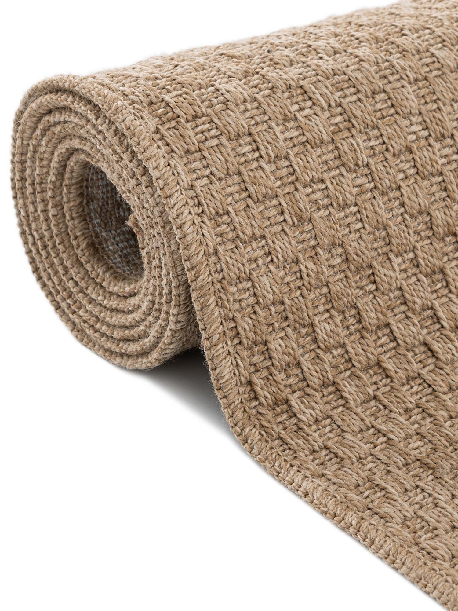 Natural 2' x 5' 3 Dunes Runner Area Rug 100% Polypropylene With Cotton Backing Carpet for Living, Dining, Office, Dorms, Bedrooms for Sale at Rug Engine