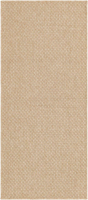 Natural 2' 7 x 6' 1 Dunes Runner Area Rug 100% Polypropylene With Cotton Backing Carpet for Living, Dining, Office, Dorms, Bedrooms for Sale at Rug Engine