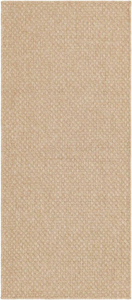 Natural 2' 7 x 6' 1 Dunes Runner Area Rug 100% Polypropylene With Cotton Backing Carpet for Living, Dining, Office, Dorms, Bedrooms for Sale at Rug Engine