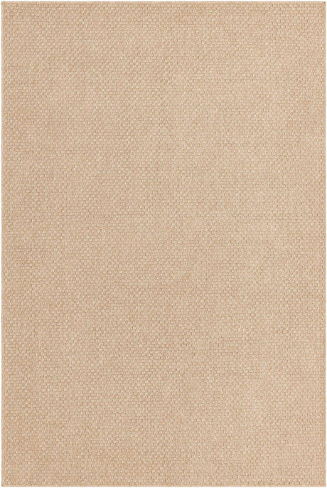Natural 6' 1 x 9' Dunes Rectangle Area Rug 100% Polypropylene With Cotton Backing Carpet for Living, Dining, Office, Dorms, Bedrooms for Sale at Rug Engine
